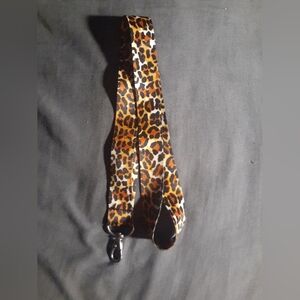 Leopard Print Lanyard